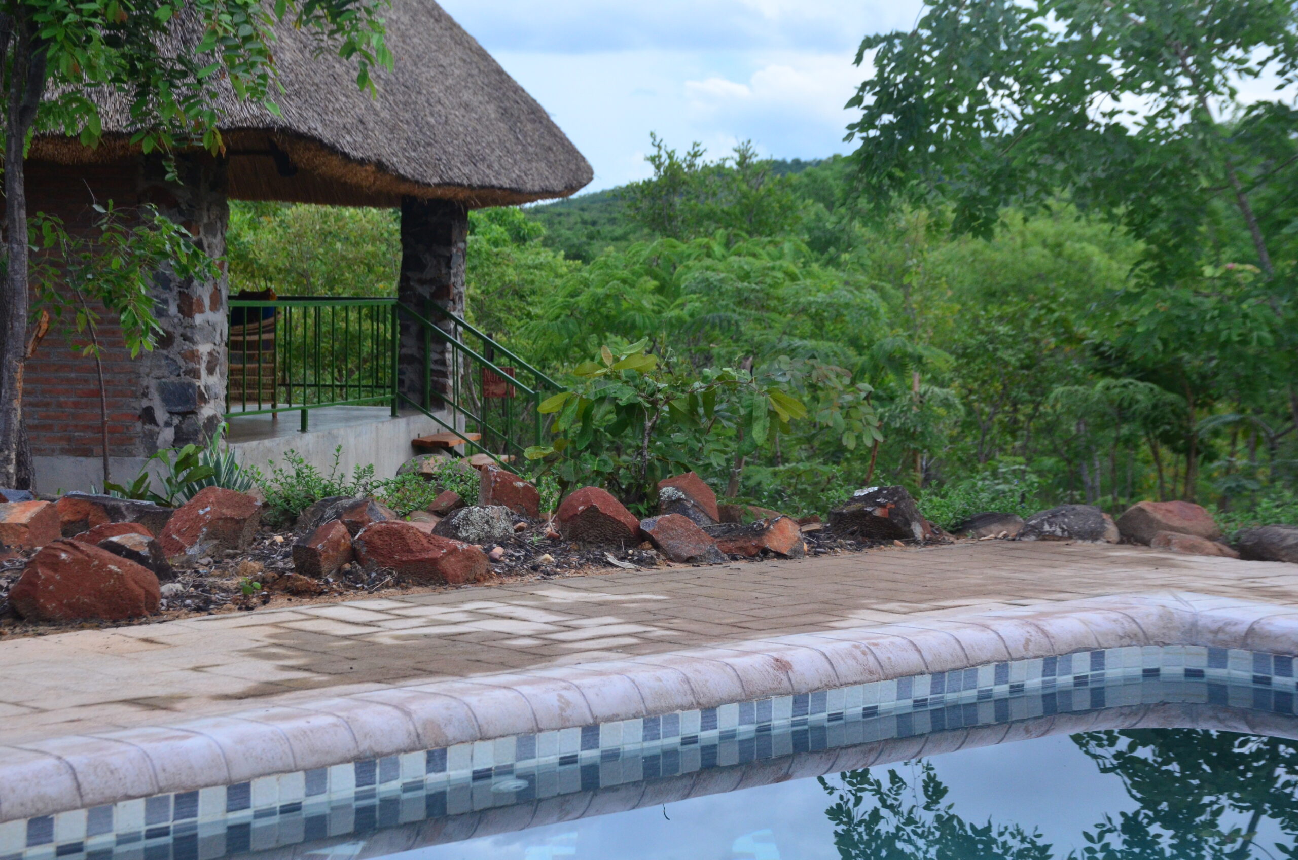 Swimming pool at Rafiki Malawi Safari Lodge