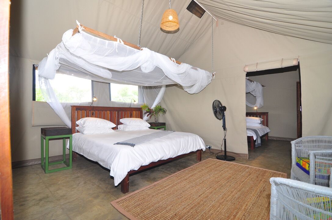 Rafiki Safari Camp Tent Room